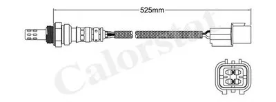 Лямда-зонд CALORSTAT by Vernet купить