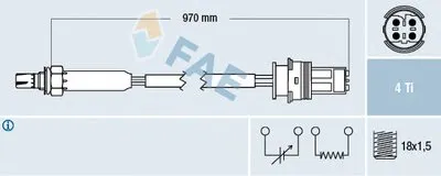 Лямда-зонд FAE купить