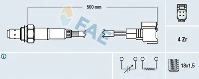 Лямда-зонд FAE купить