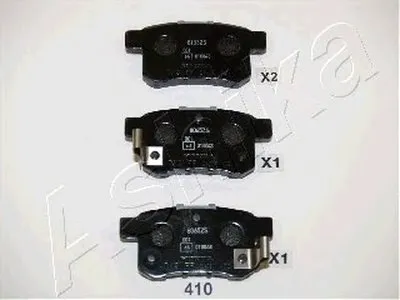 Комплект тормозных колодок, дисковый тормоз ASHIKA купить