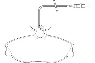 Комплект тормозных колодок, дисковый тормоз DURON купить