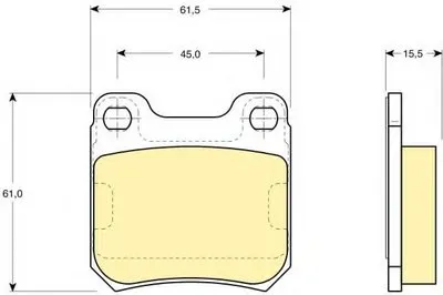 Комплект тормозных колодок, дисковый тормоз GIRLING купить