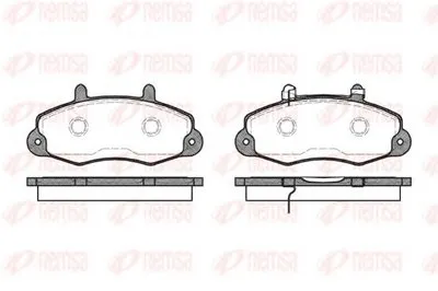 Комплект тормозных колодок, дисковый тормоз KAWE купить