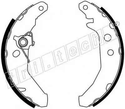 Комплект тормозных колодок fri.tech. купить