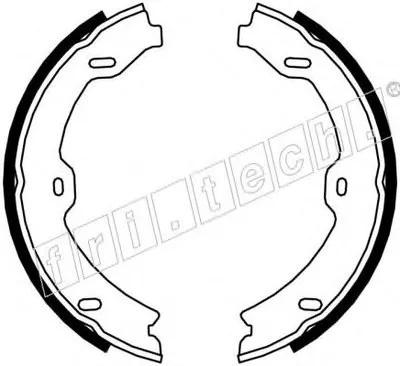 Комплект тормозных колодок, стояночная тормозная система fri.tech. купить