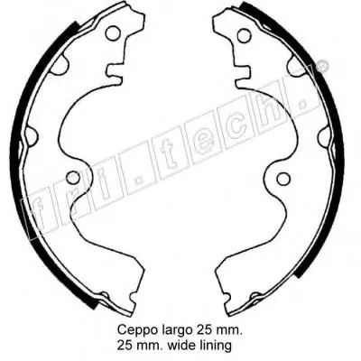 Комплект тормозных колодок fri.tech. купить