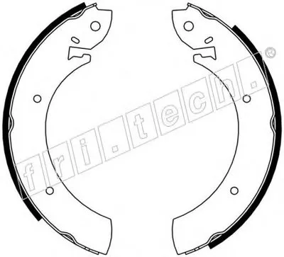 Комплект тормозных колодок REPARATION KIT fri.tech. купить