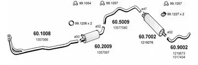 Система выпуска ОГ ASSO купить