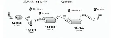 Система выпуска ОГ ASSO купить