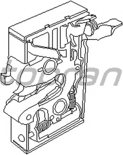 Замок двери TOPRAN купить