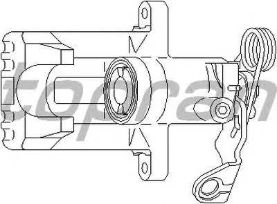 Тормозной суппорт TOPRAN купить