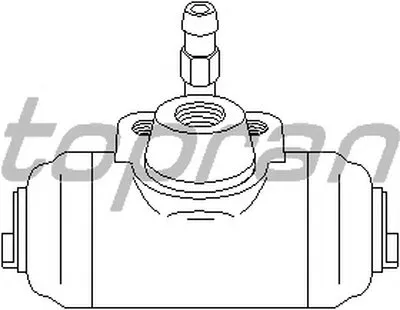 Колесный тормозной цилиндр TOPRAN купить