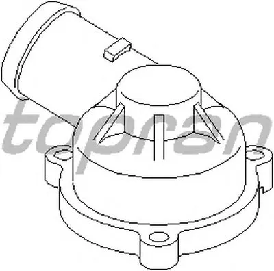 Фланец охлаждающей жидкости TOPRAN купить