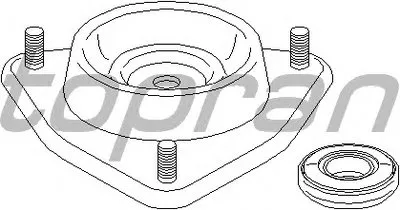 Опора стойки амортизатора TOPRAN купить