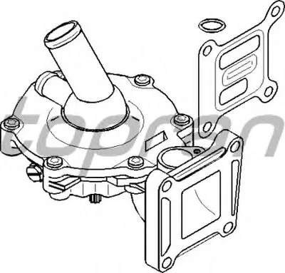 Водяной насос TOPRAN купить