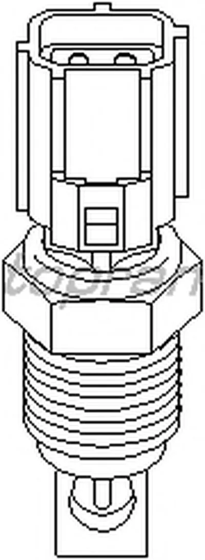 Датчик, температура впускаемого воздуха TOPRAN купить