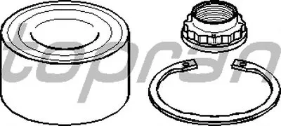 Комплект подшипника ступицы колеса TOPRAN купить