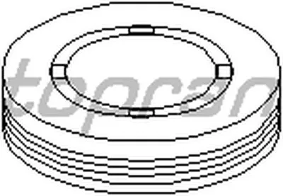 Заглушка, ось коромысла-монтажное отверстие TOPRAN купить