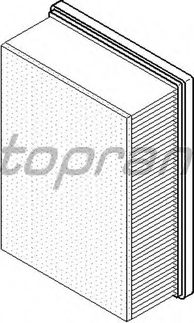 Воздушный фильтр TOPRAN купить