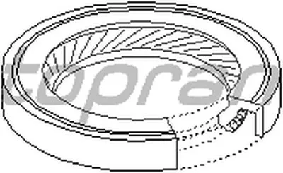 Уплотняющее кольцо, дифференциал TOPRAN купить