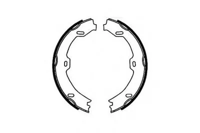 Комплект тормозных колодок, стояночная тормозная система E.T.F. купить