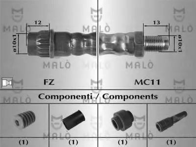 Тормозной шланг MALÒ купить
