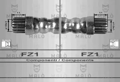 Тормозной шланг MALÒ купить