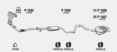 Система выпуска ОГ FENNO купить