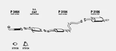 Система выпуска ОГ FENNO купить