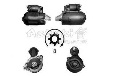 Стартер ASHUKI купить