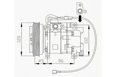 Компрессор, кондиционер ASHUKI купить