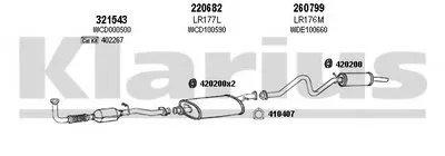 Система выпуска ОГ KLARIUS купить