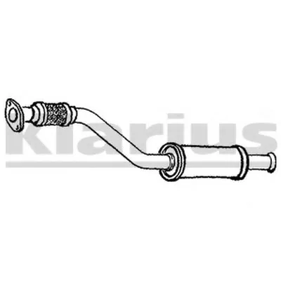 Средний глушитель выхлопных газов KLARIUS купить