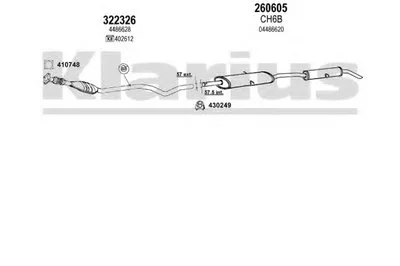 Система выпуска ОГ KLARIUS купить
