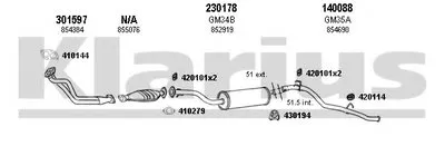 Система выпуска ОГ KLARIUS купить