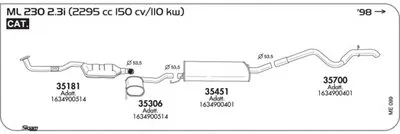 Система выпуска ОГ SIGAM купить