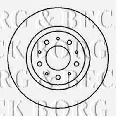 Тормозной диск BORG & BECK купить