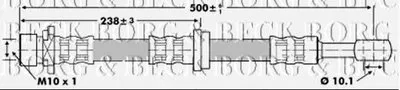Тормозной шланг BORG & BECK купить