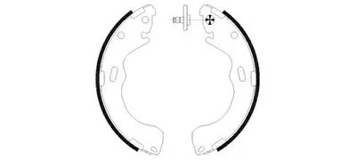 Комплект тормозных колодок HELLA PAGID купить