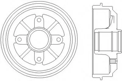 Тормозной барабан HELLA PAGID купить