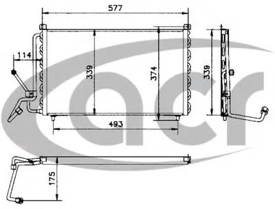 Конденсатор, кондиционер ACR купить