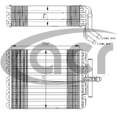 Испаритель, кондиционер ACR купить