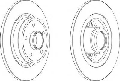 Тормозной диск PREMIER FERODO купить