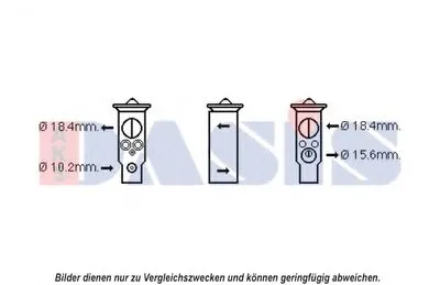 Расширительный клапан, кондиционер AKS DASIS купить