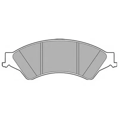 Комплект тормозных колодок, дисковый тормоз DELPHI купить
