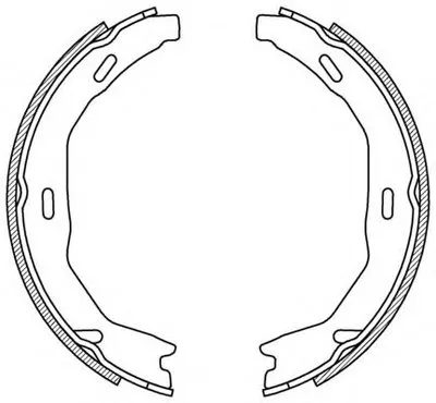 Комплект тормозных колодок ADVANCE OPEN PARTS купить