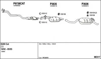 Система выпуска ОГ FENNO купить