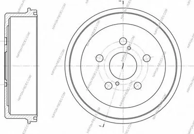 Тормозной барабан NPS купить