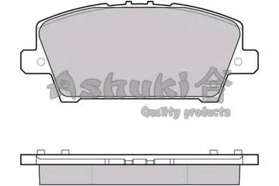 Комплект тормозных колодок, дисковый тормоз ASHUKI купить