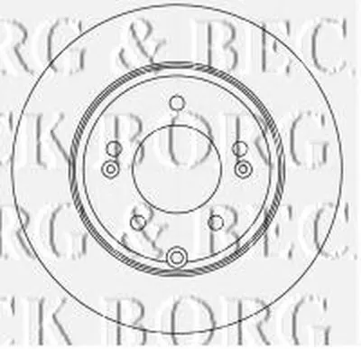 Тормозной диск BORG & BECK купить